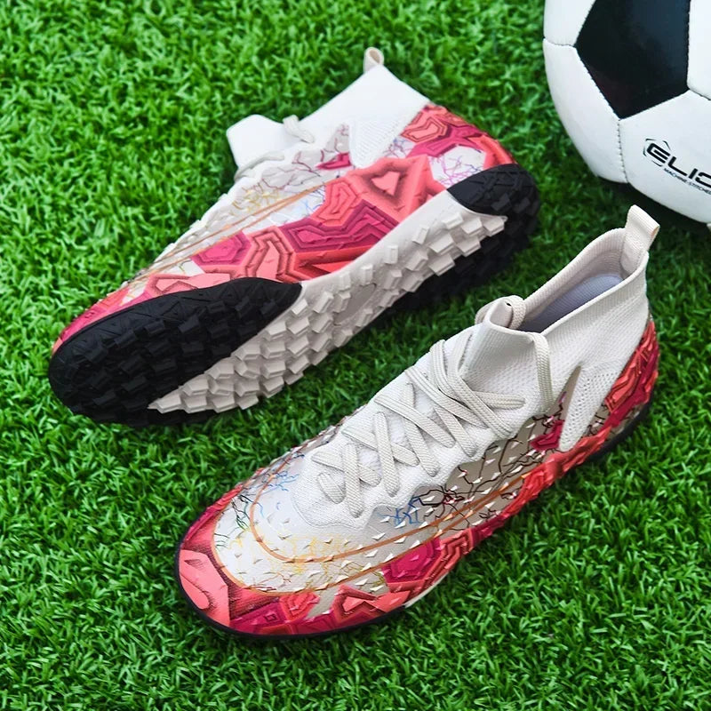 Professional Football Boots Orange