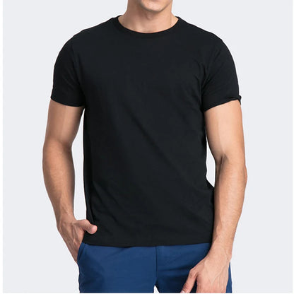 100% Cotton Football T-Shirt Black